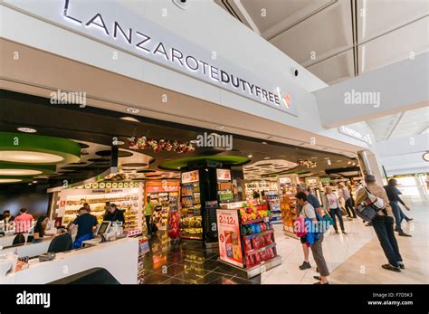 Lanzarote Airport Duty Free Shopping